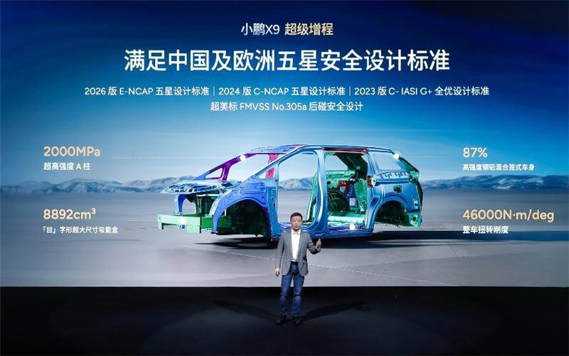 車速150km/h暴雨中爆胎會怎樣?小鵬X9夠穩!